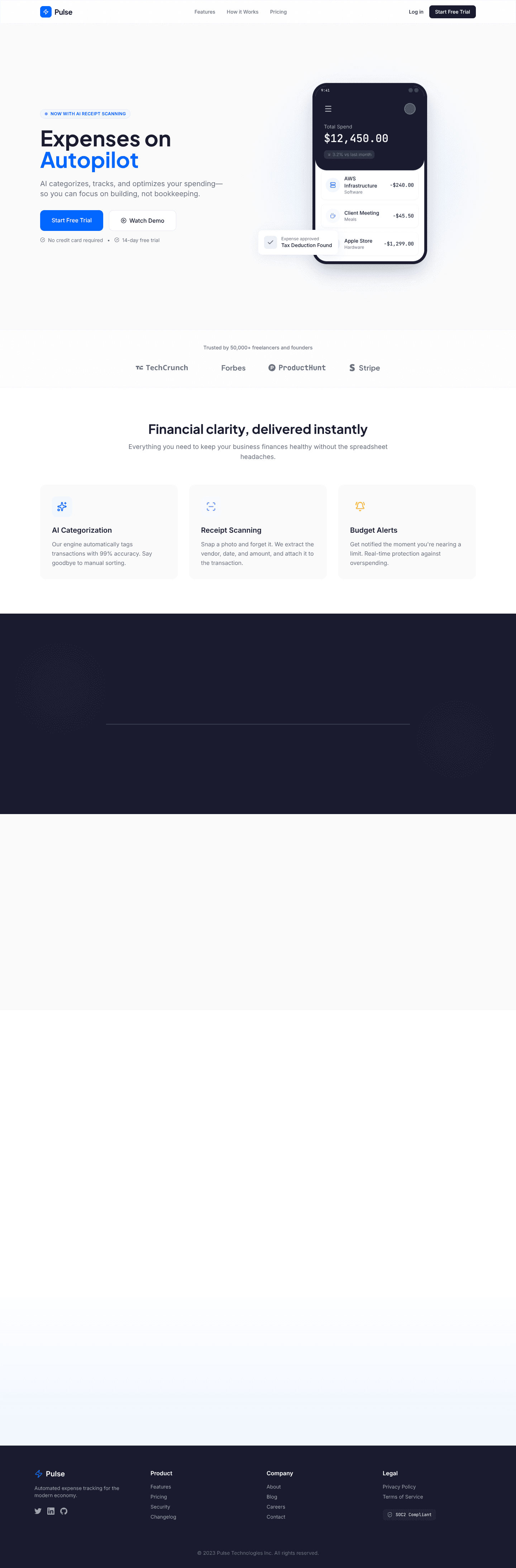 Pulse AI Expense Tracker