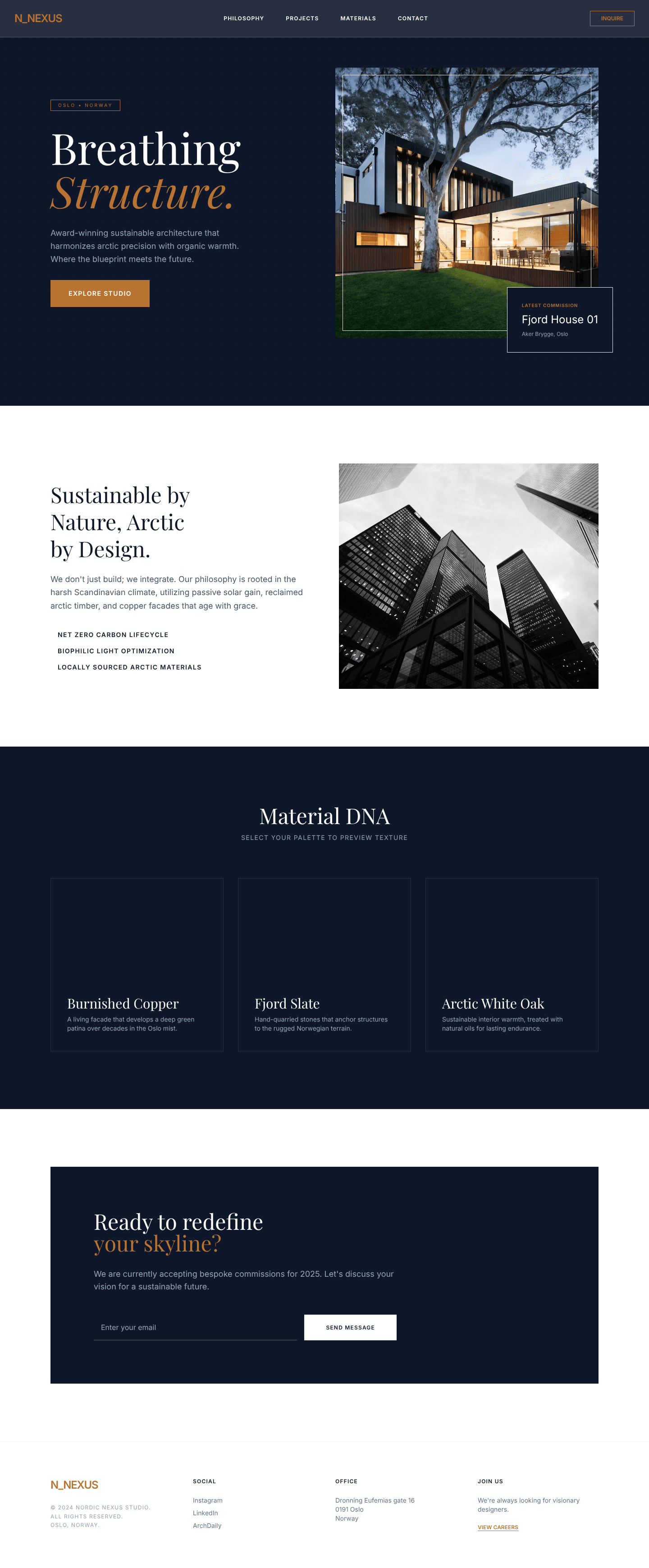 Nordic Nexus Architecture