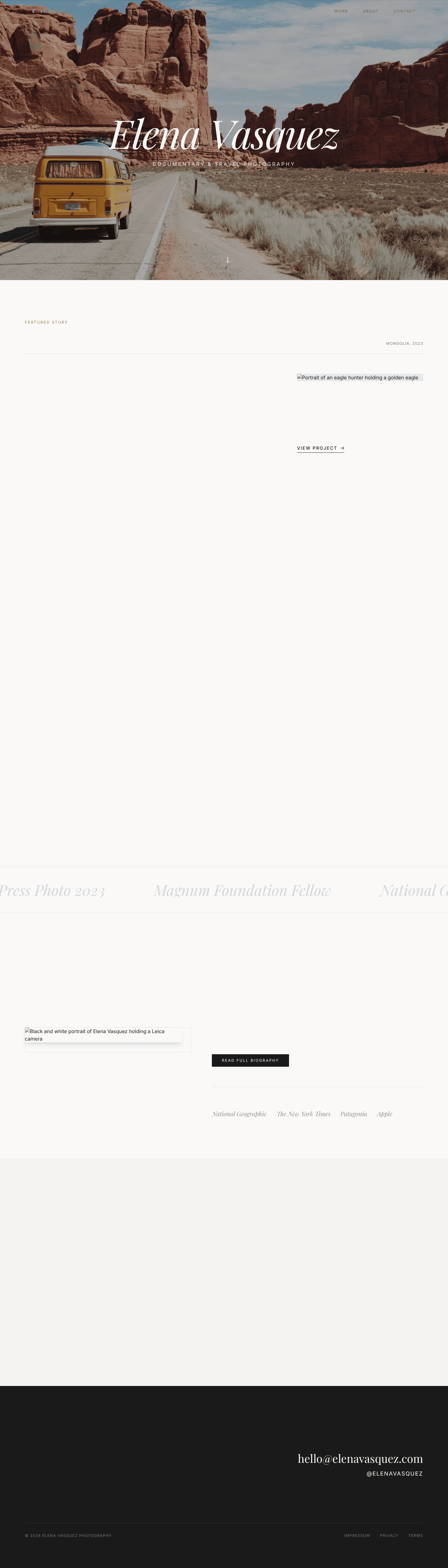 Elena Vasquez Portfolio