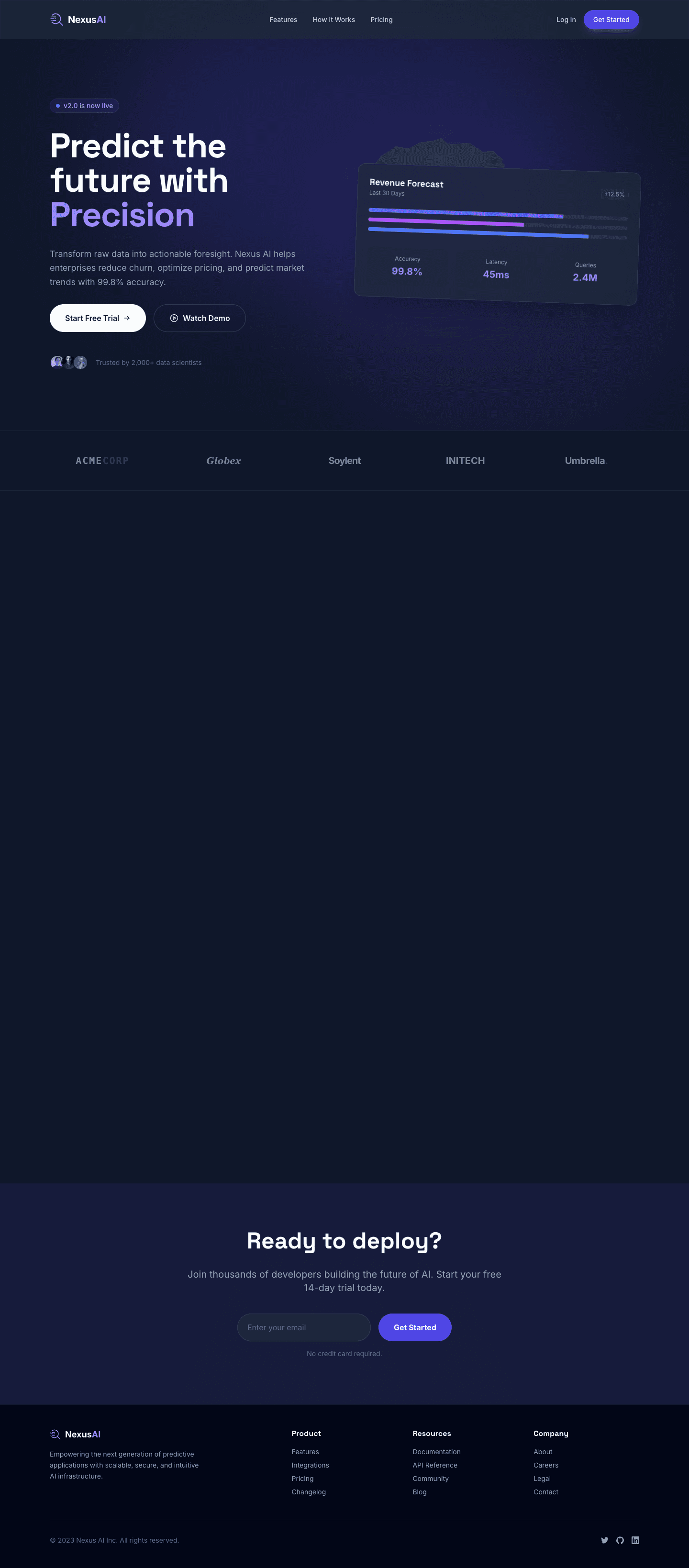 Nexus AI Analytics Platform