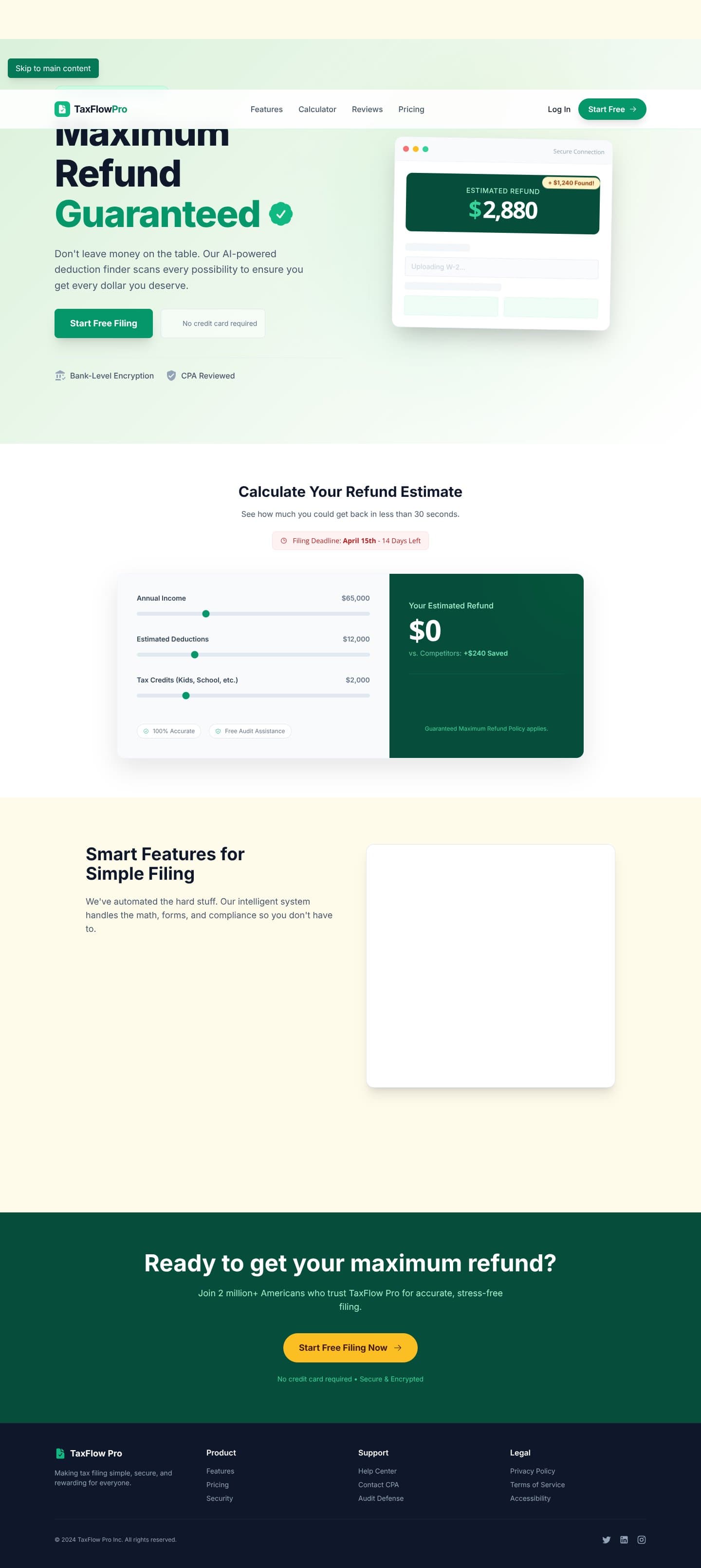 TaxFlow Pro
